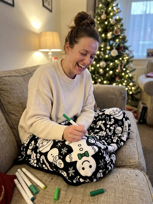 JollyBlanket — The Christmas Colouring Blanket