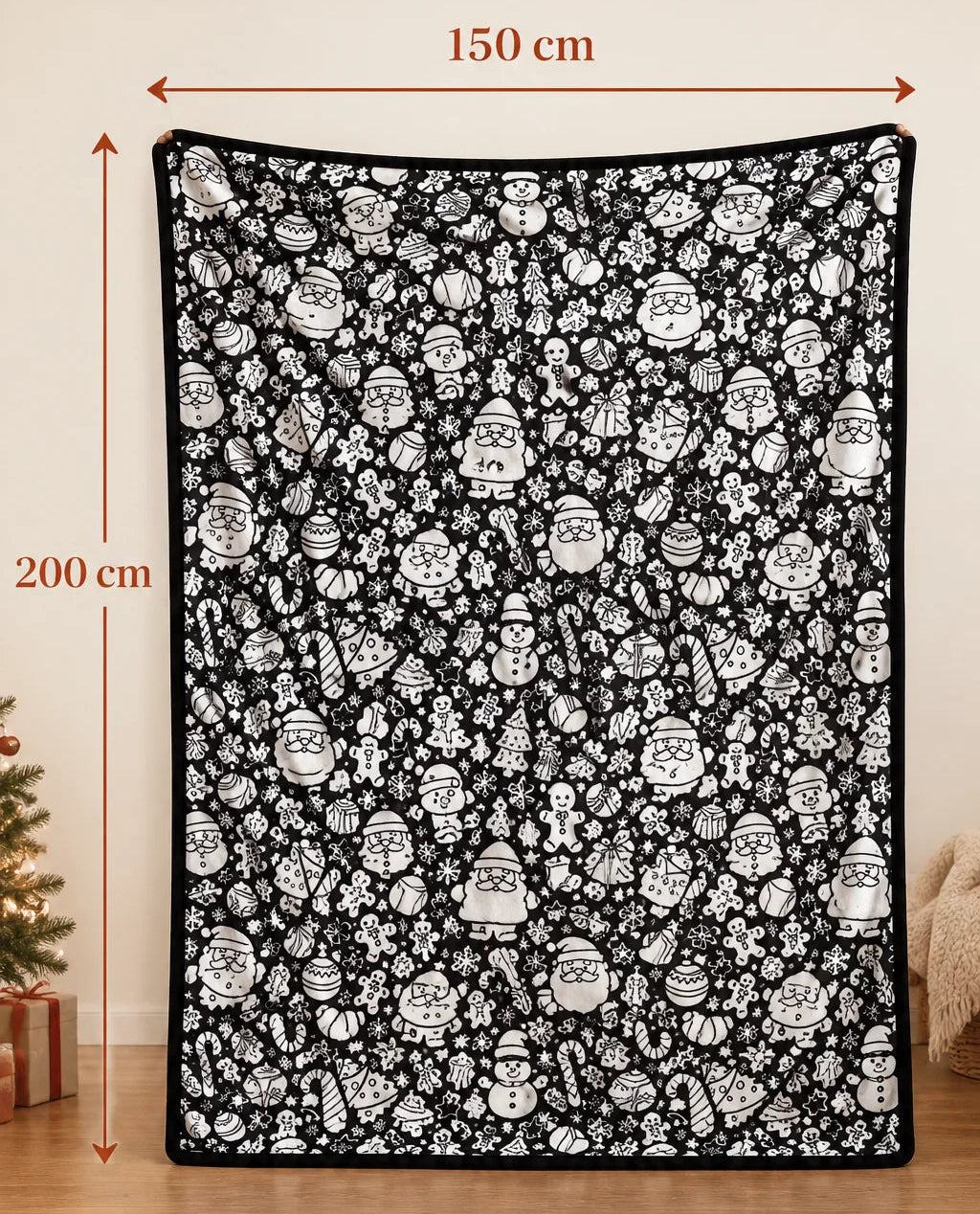 JollyBlanket — The Christmas Colouring Blanket